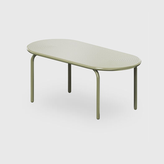Groove Table, Oval